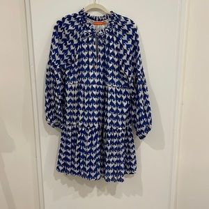 Oliphant Balloon Sleeve Short Dress